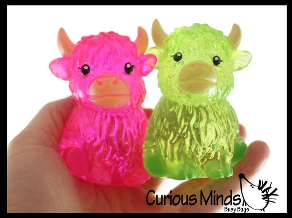 Highland Cow Squishy Stress Toy