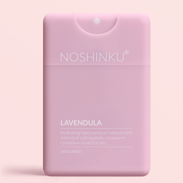 Noshinku Refillable Lavender Ultra-Moisturizing Pocket Hand Sanitizer