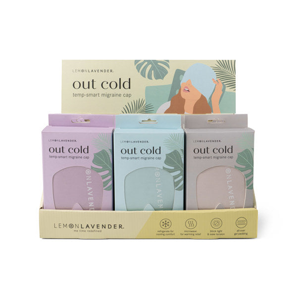Out Cold Migraine Cap - Lemon Lavender