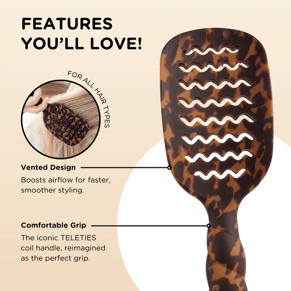 Teleties Vented Brush