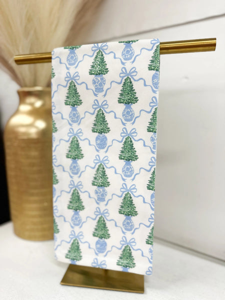Mary Square Winter Holiday Tea Towels