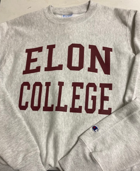 Vintage champion college sweatshirt deals