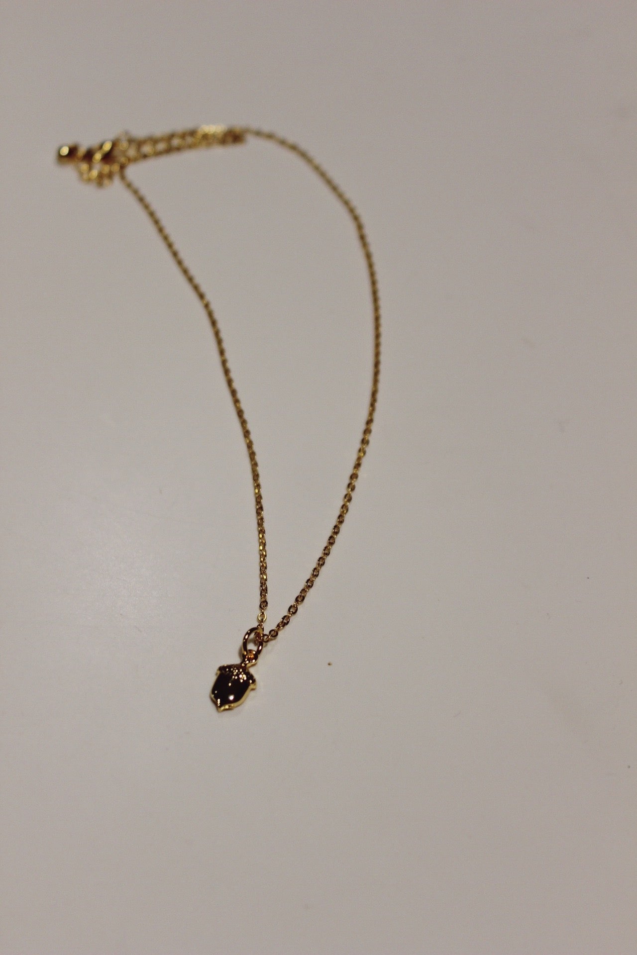 Acorn Charm Necklace