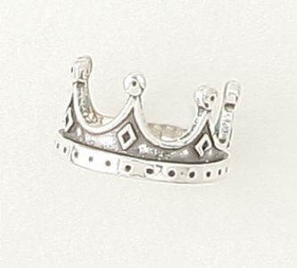 Sterling Silver Crown Ring